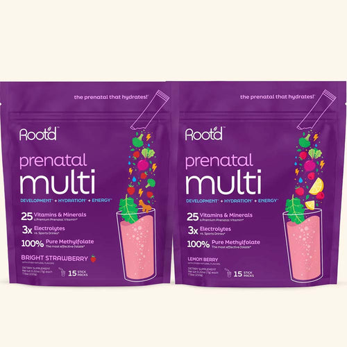 Essential Prenatal Nutrition + Electrolytes by Root'd