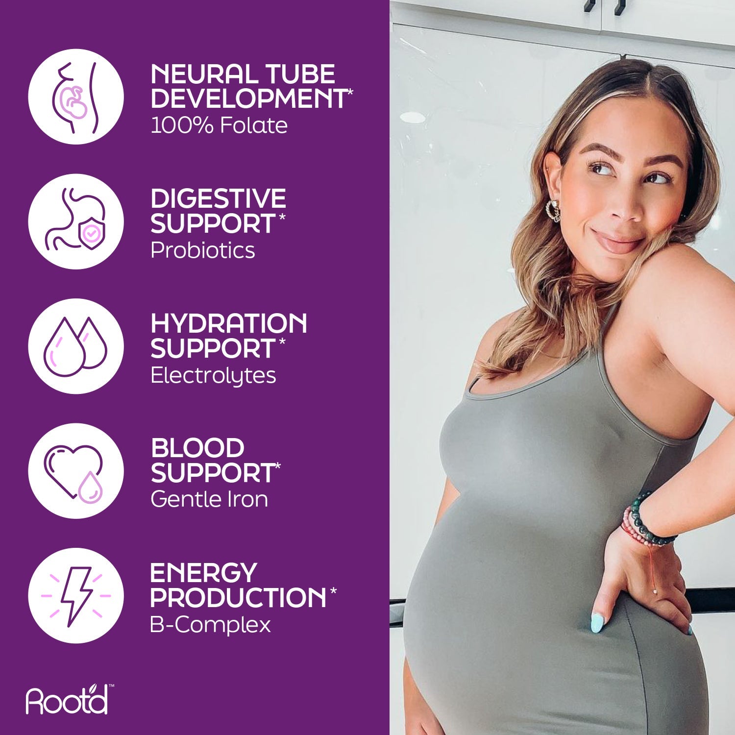 Growing Together Bundle - The Hydrating Multivitamin - For Future Mom & Dad by Root'd