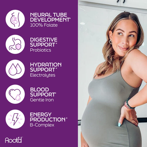 Growing Together Bundle - The Hydrating Multivitamin - For Future Mom & Dad by Root'd