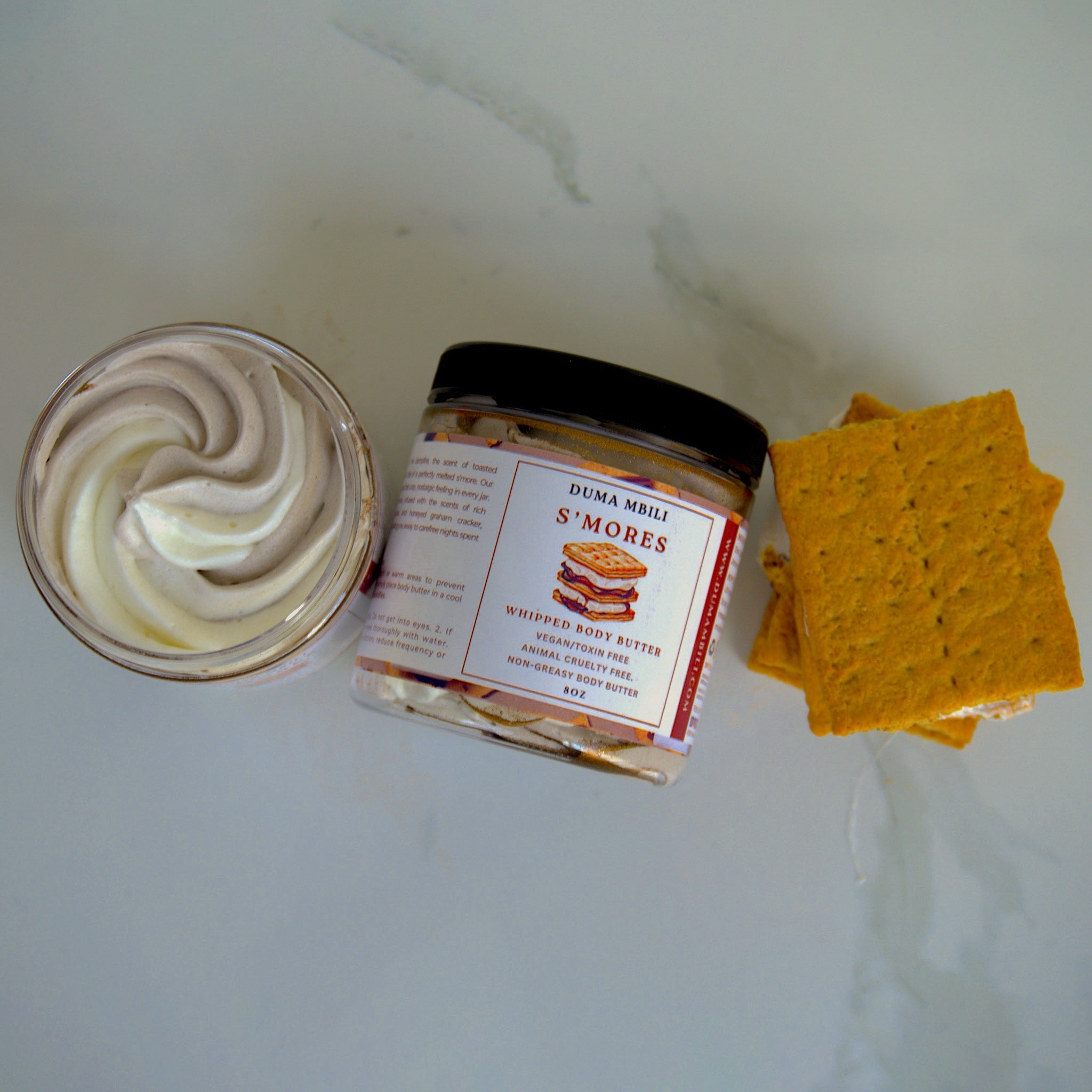 S’mores Whipped Body Butter by Duma Mbili LLC