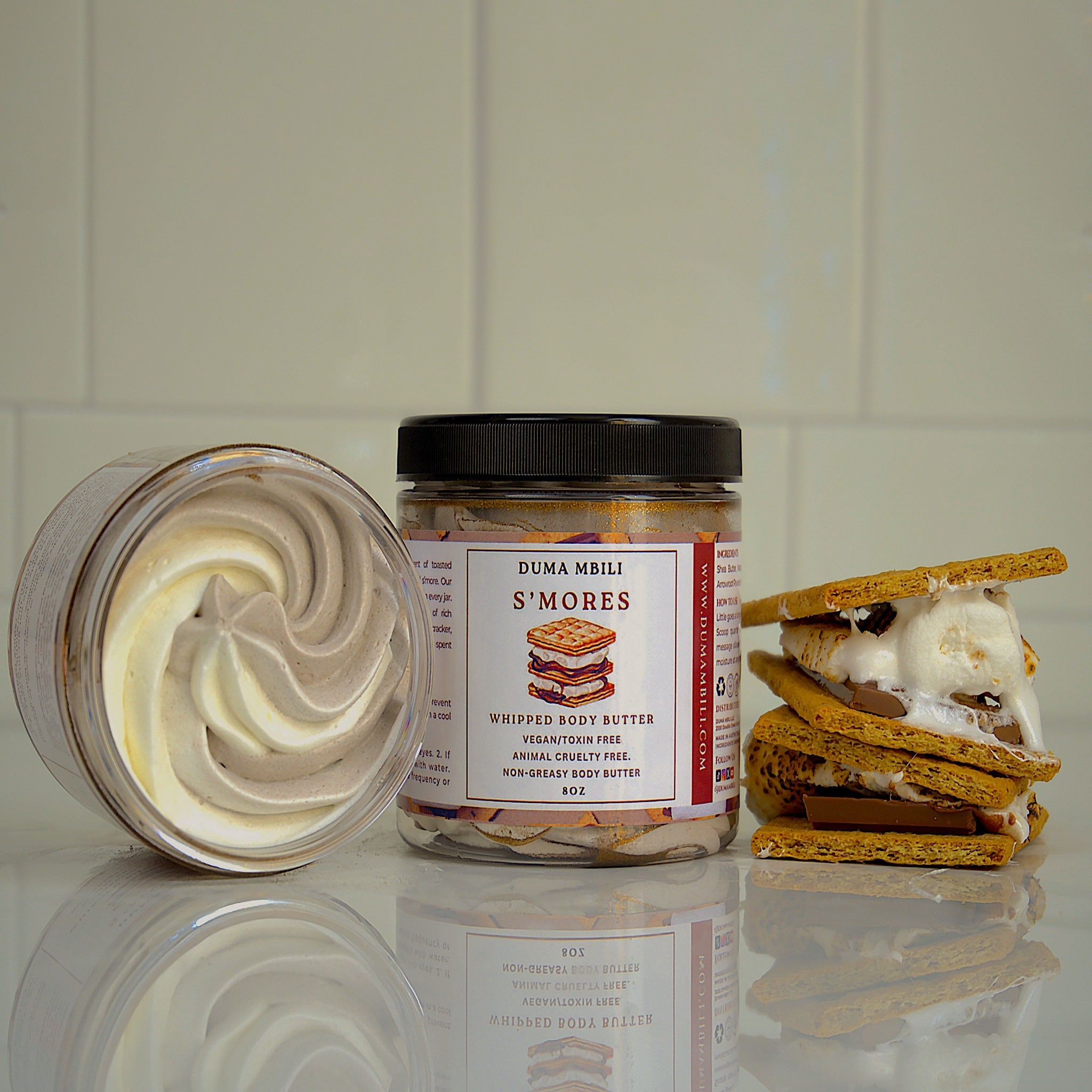 S’mores Whipped Body Butter by Duma Mbili LLC