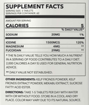 Pure Oceanic Root Iodine Kelp Root Tablets by Crane Wellness