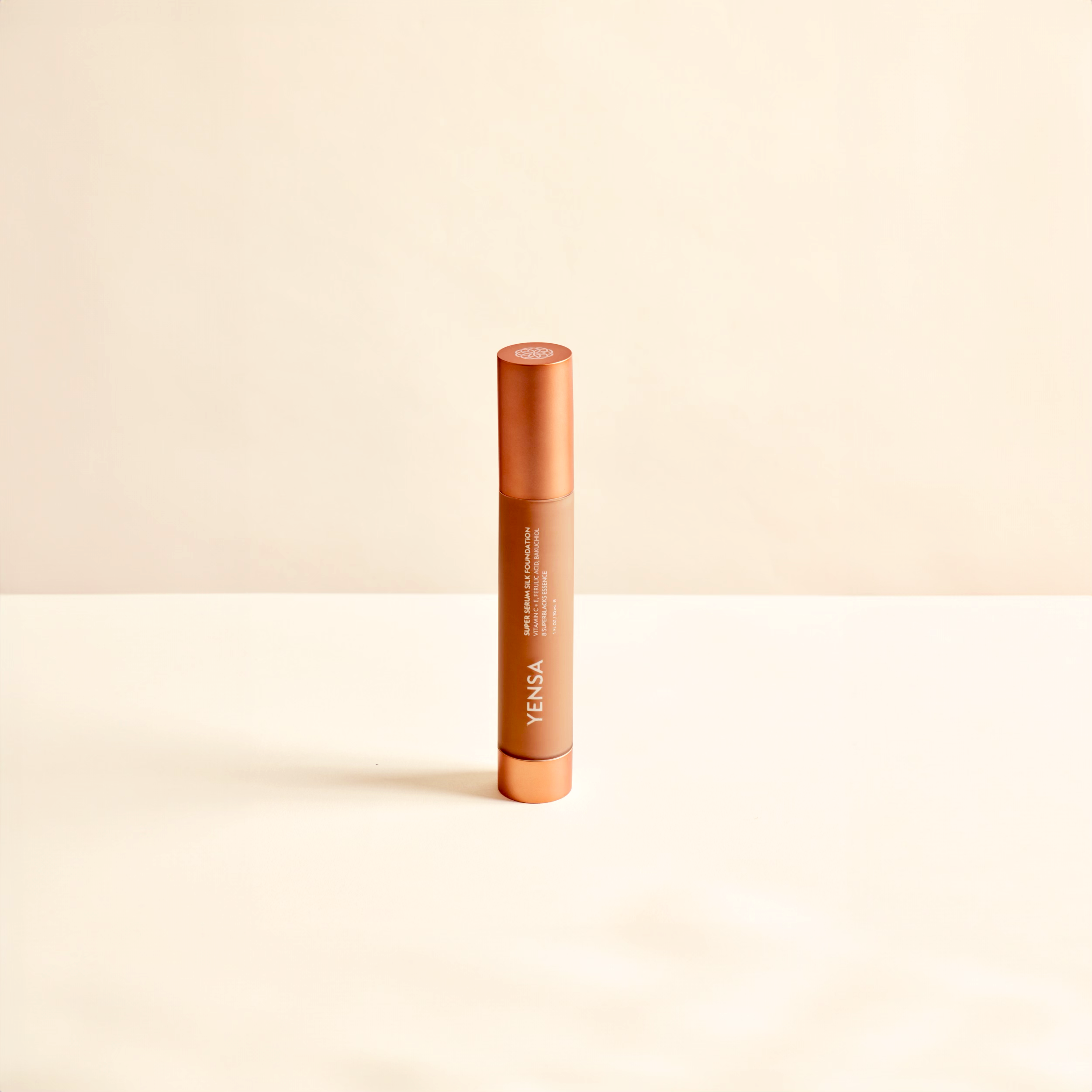 Super Serum Silk Natural Glow Hydrating Peptide Foundation for Radiant Skin by YENSA