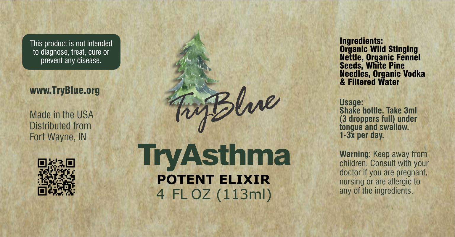 TryAsthma Potent Elixir Mix by Try-Blue