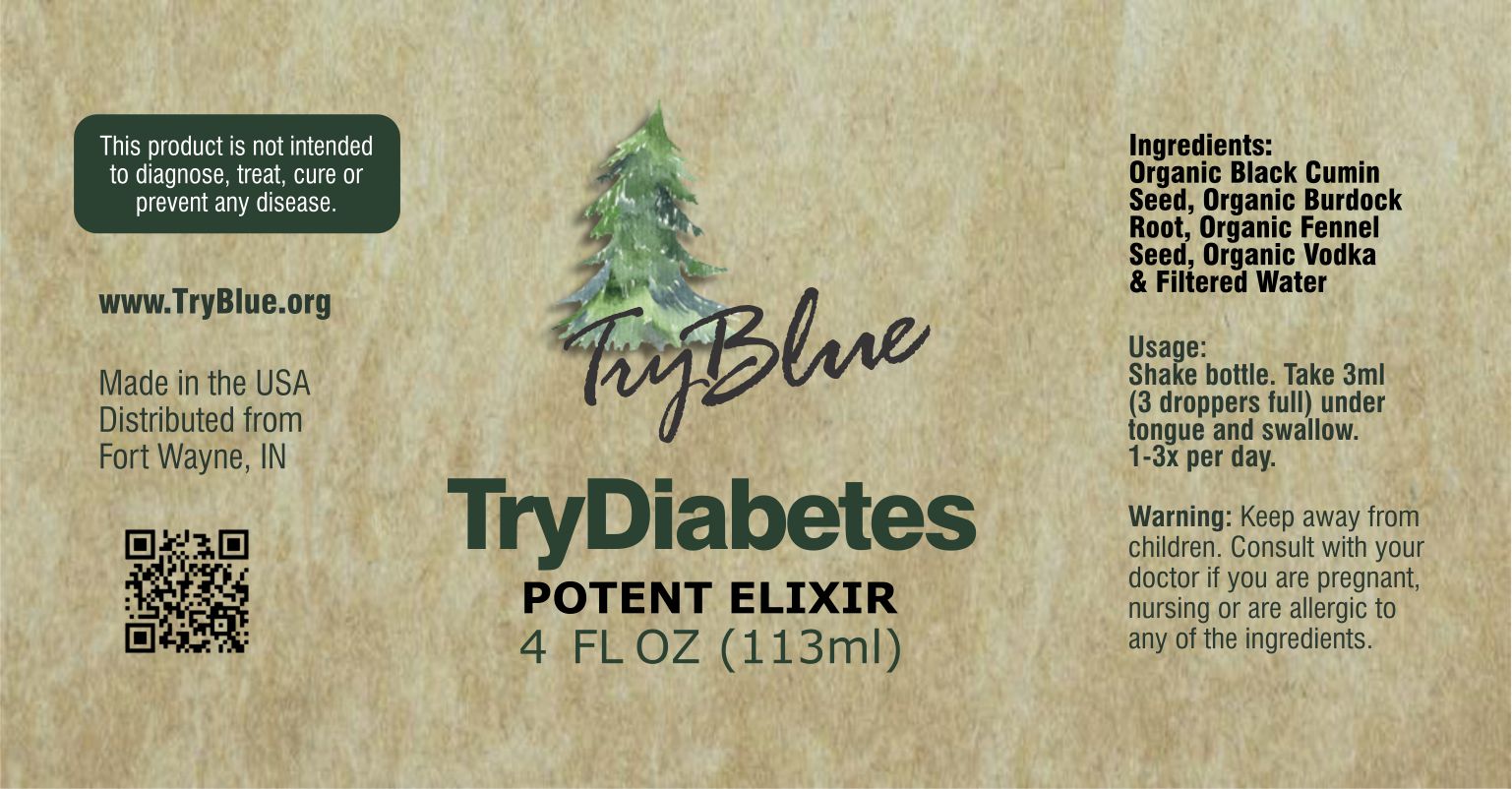 TryDiabetes Potent Elixir Mix by Try-Blue