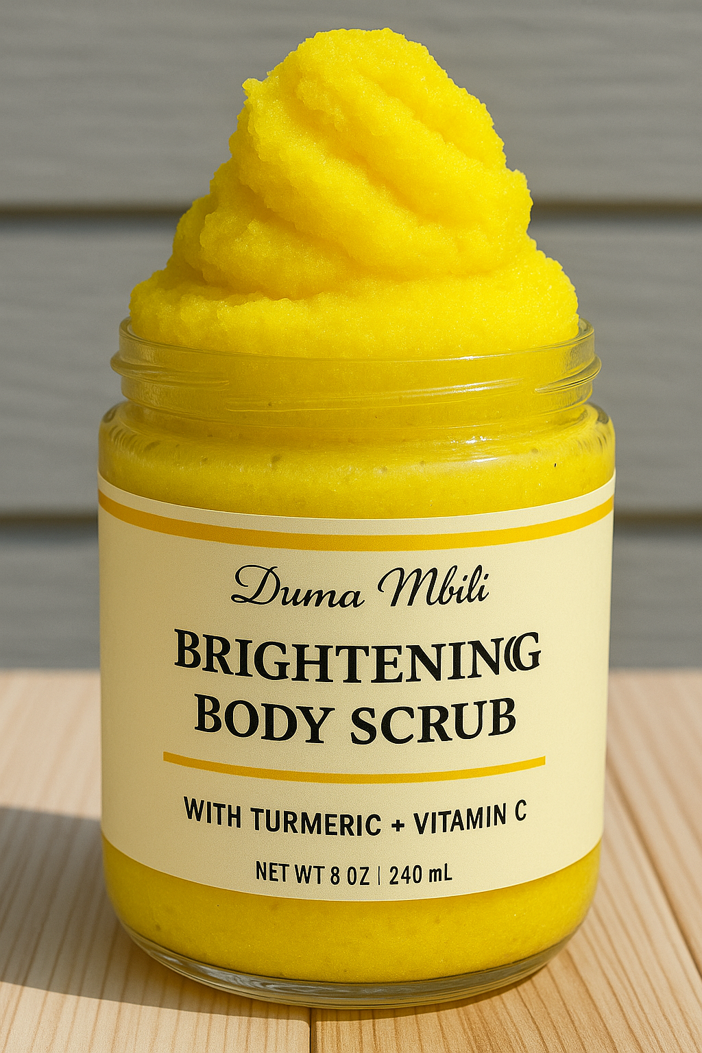 Turmeric Body Scrub by Duma Mbili LLC