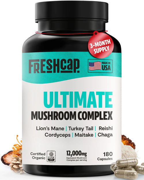 Ultimate Mushroom Complex Capsules by FreshCap Mushrooms