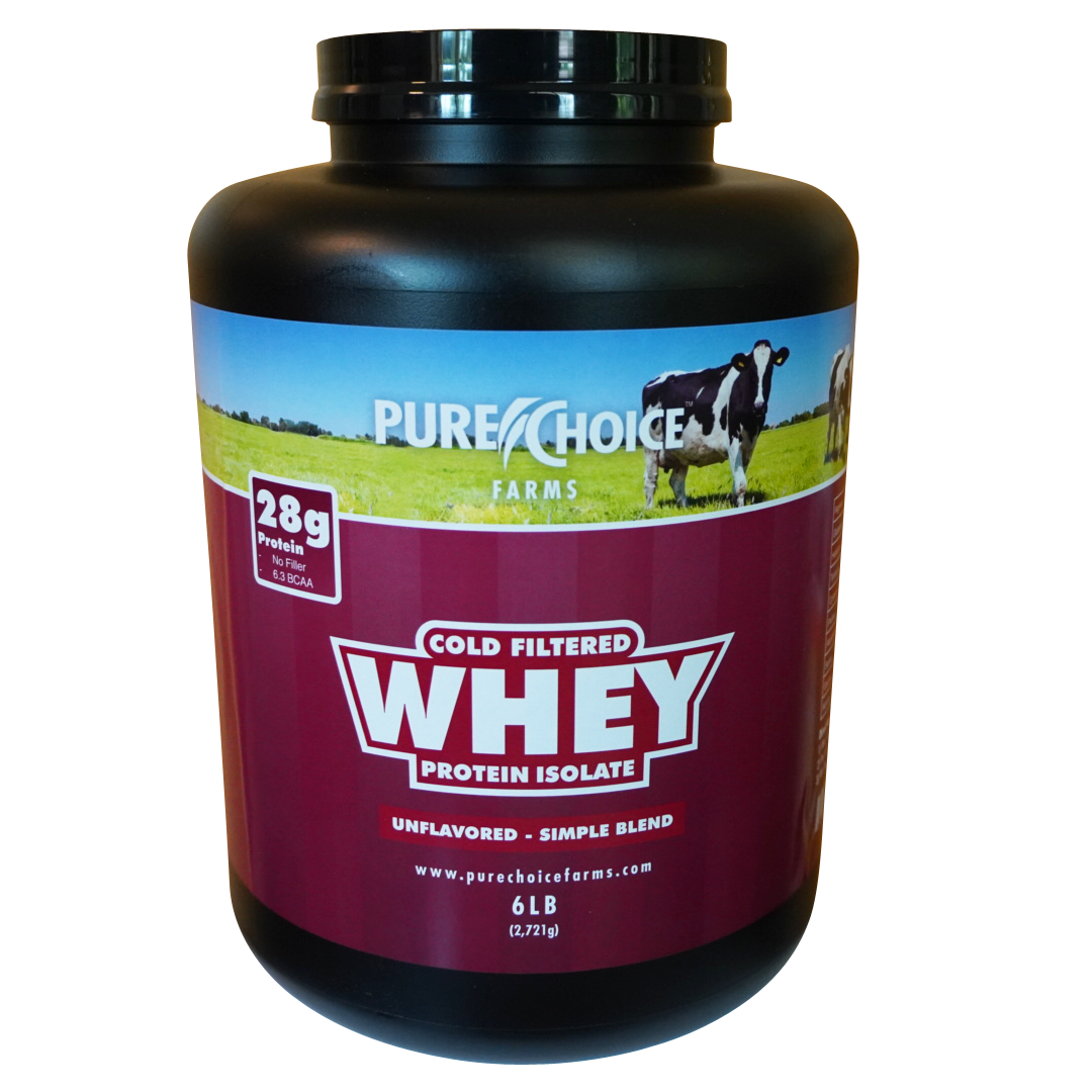 Whey Protein Isolate Unflavored by Pure Choice Farms