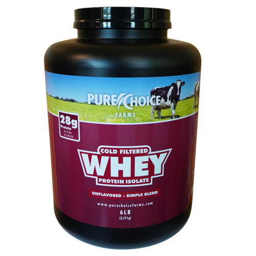 Whey Protein Isolate Unflavored by Pure Choice Farms