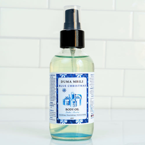 Blue Christmas Body Oil by Duma Mbili LLC