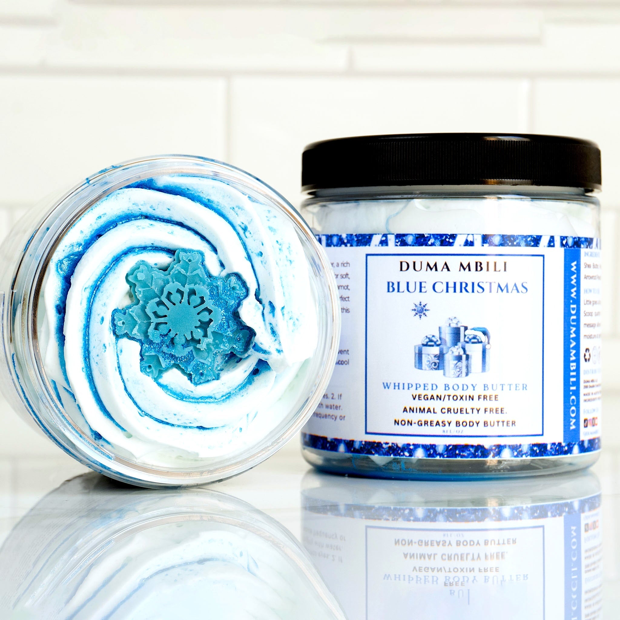 Blue Christmas Whipped Body Butter by Duma Mbili LLC
