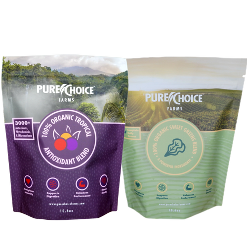 Sweet Greens & Organic Tropics by Pure Choice Farms