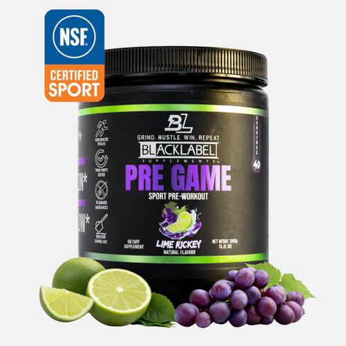 PRE GAME by BLACKLABEL Supplements