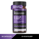 Upgraded 8-Hour Sleep: Clinically Shown To Improve Sleep (32 ct capsules) by Upgraded Formulas®