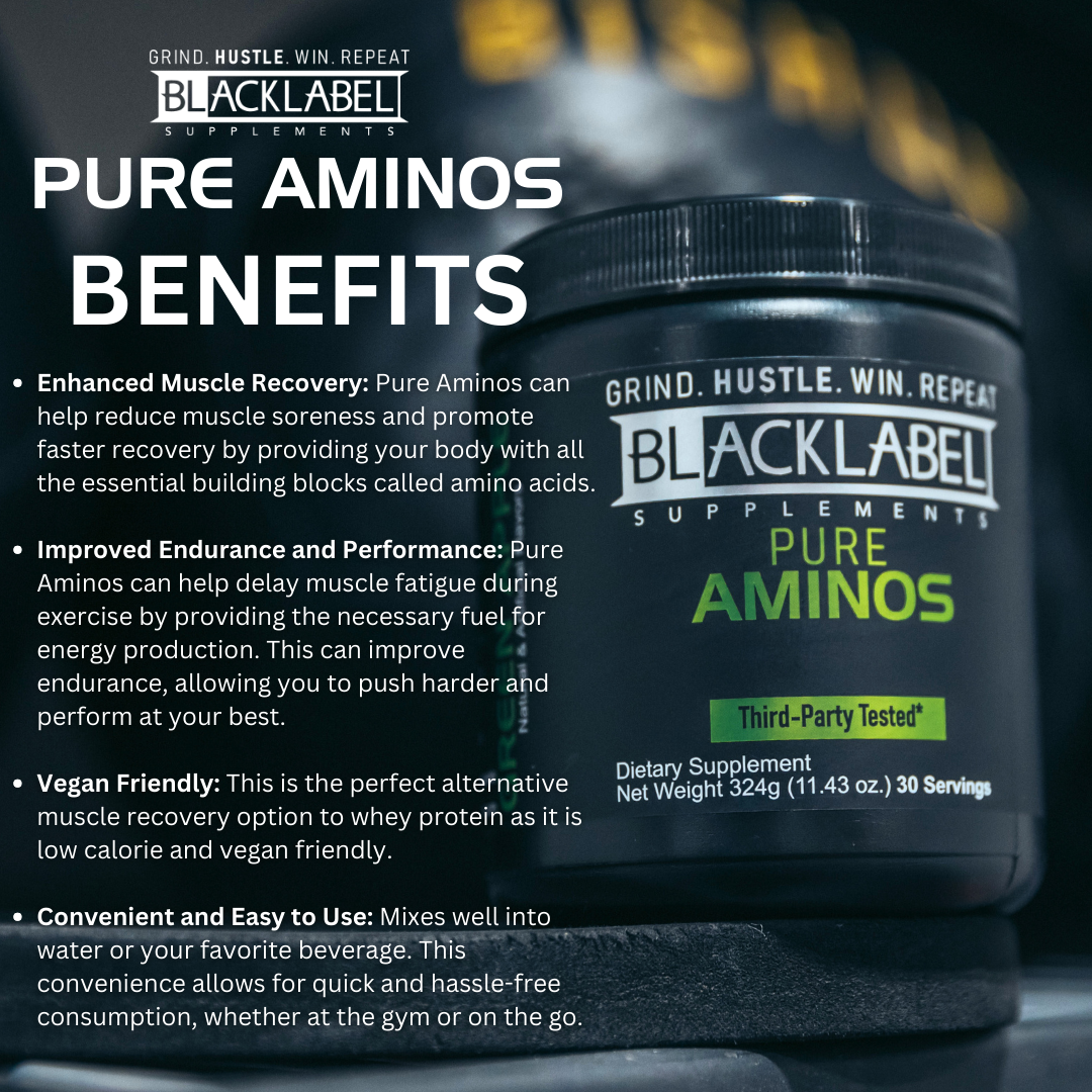 PURE AMINOS by BLACKLABEL Supplements