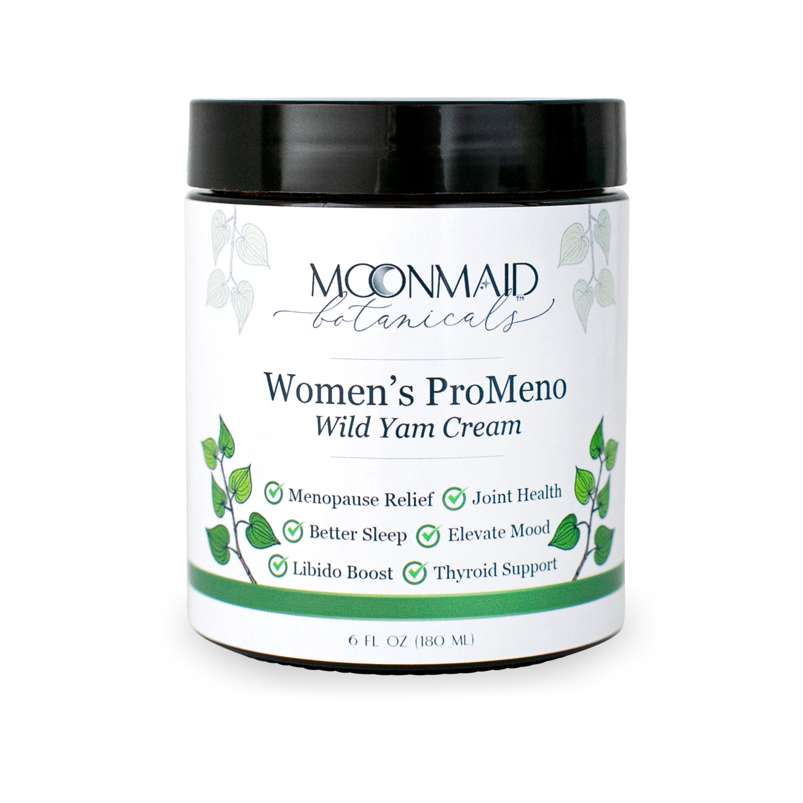 ProMeno Women's Wild Yam Cream (6oz) by MoonMaid Botanicals