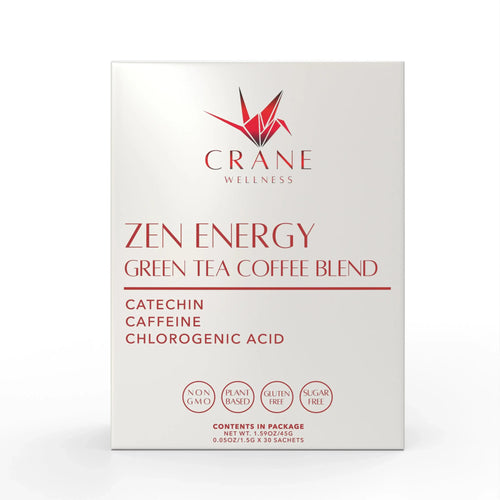 Zen Energy Green Tea & Coffee by Crane Wellness