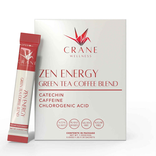 Zen Energy Green Tea & Coffee by Crane Wellness