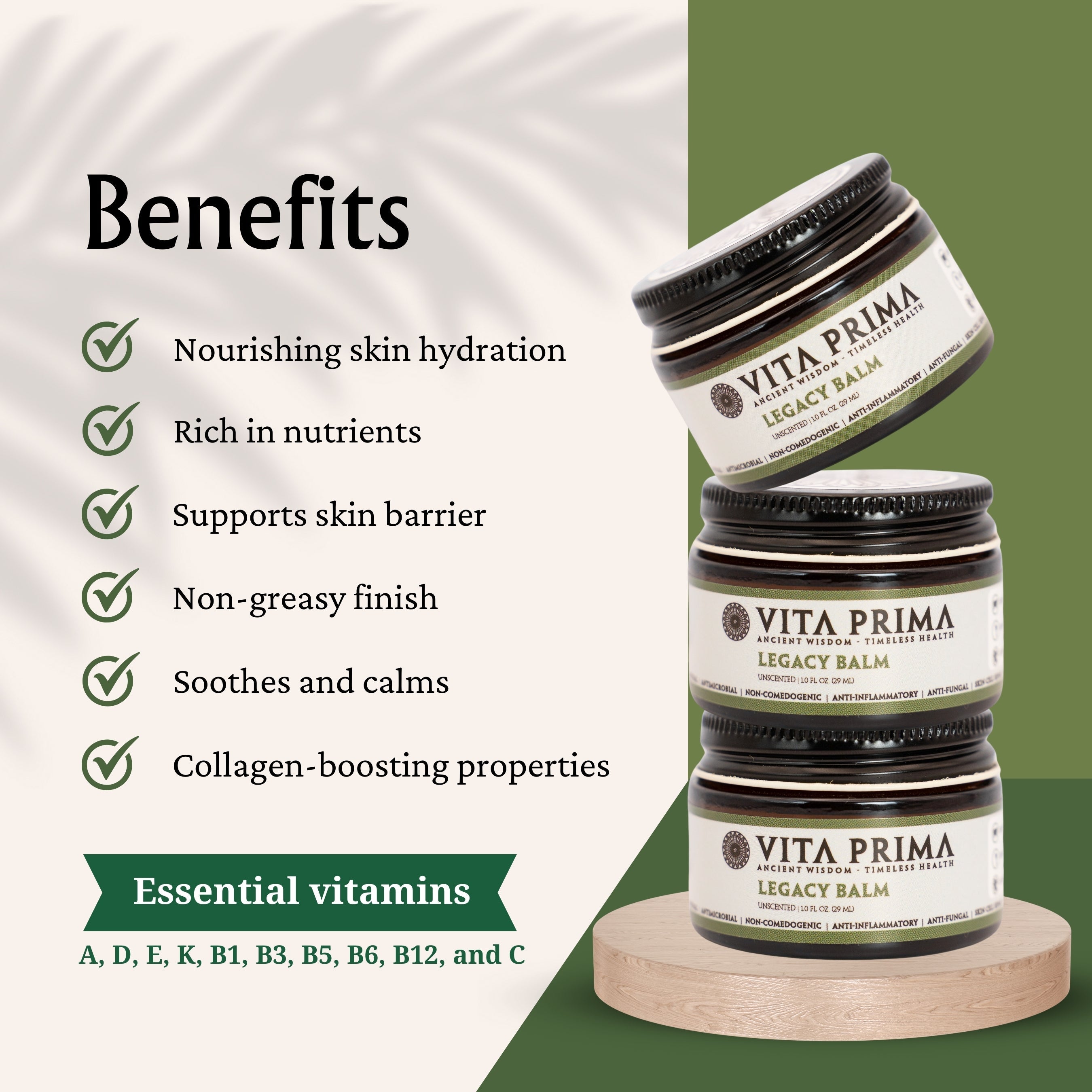 Legacy Tallow Balm by Vita Prima