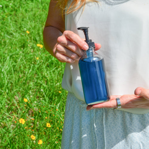 Blue Bloom Natural Botanical Body Oil by Pretty farm girl