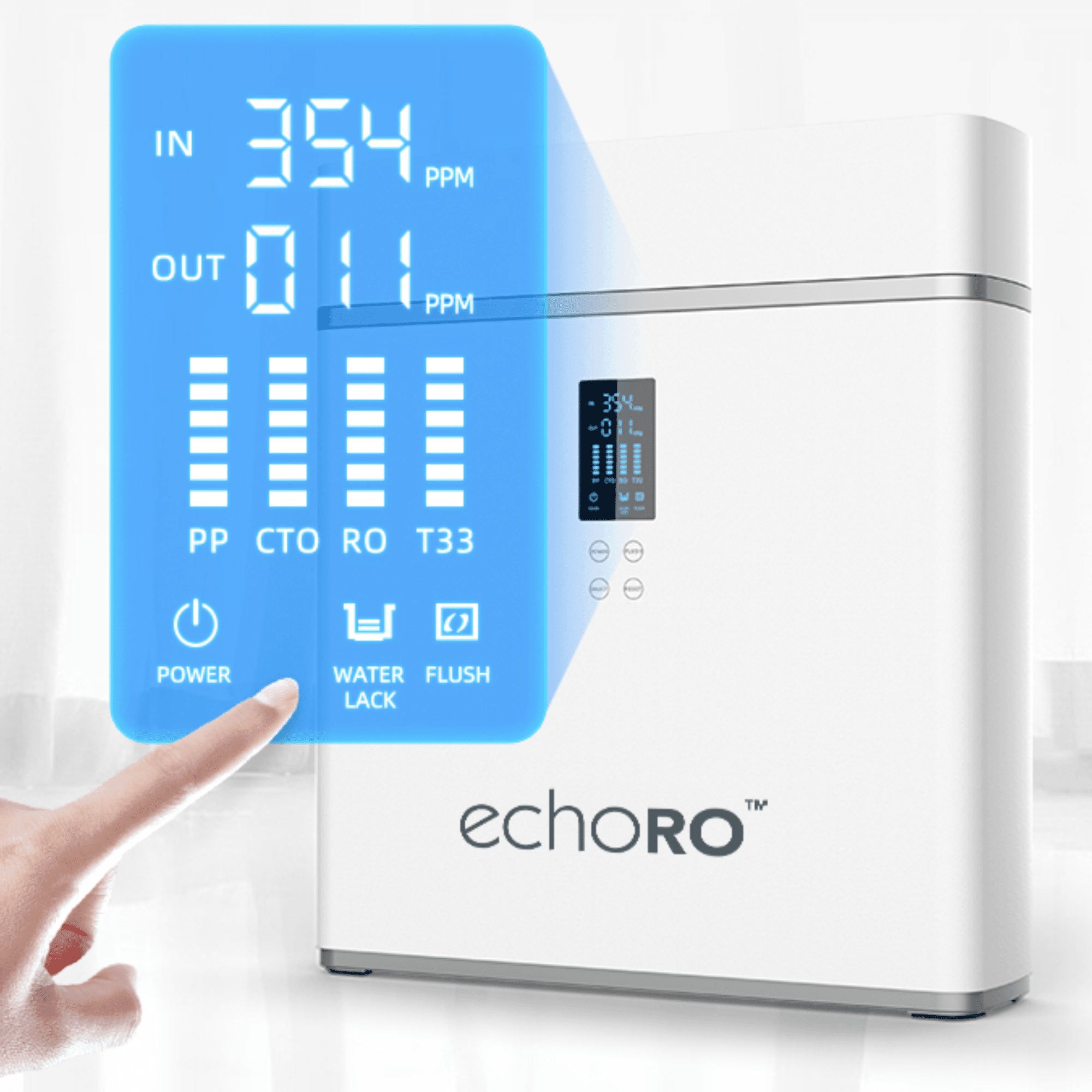 ECHO RO™ Water Filter Machine (Tankless Reverse Osmosis) by Echo Water