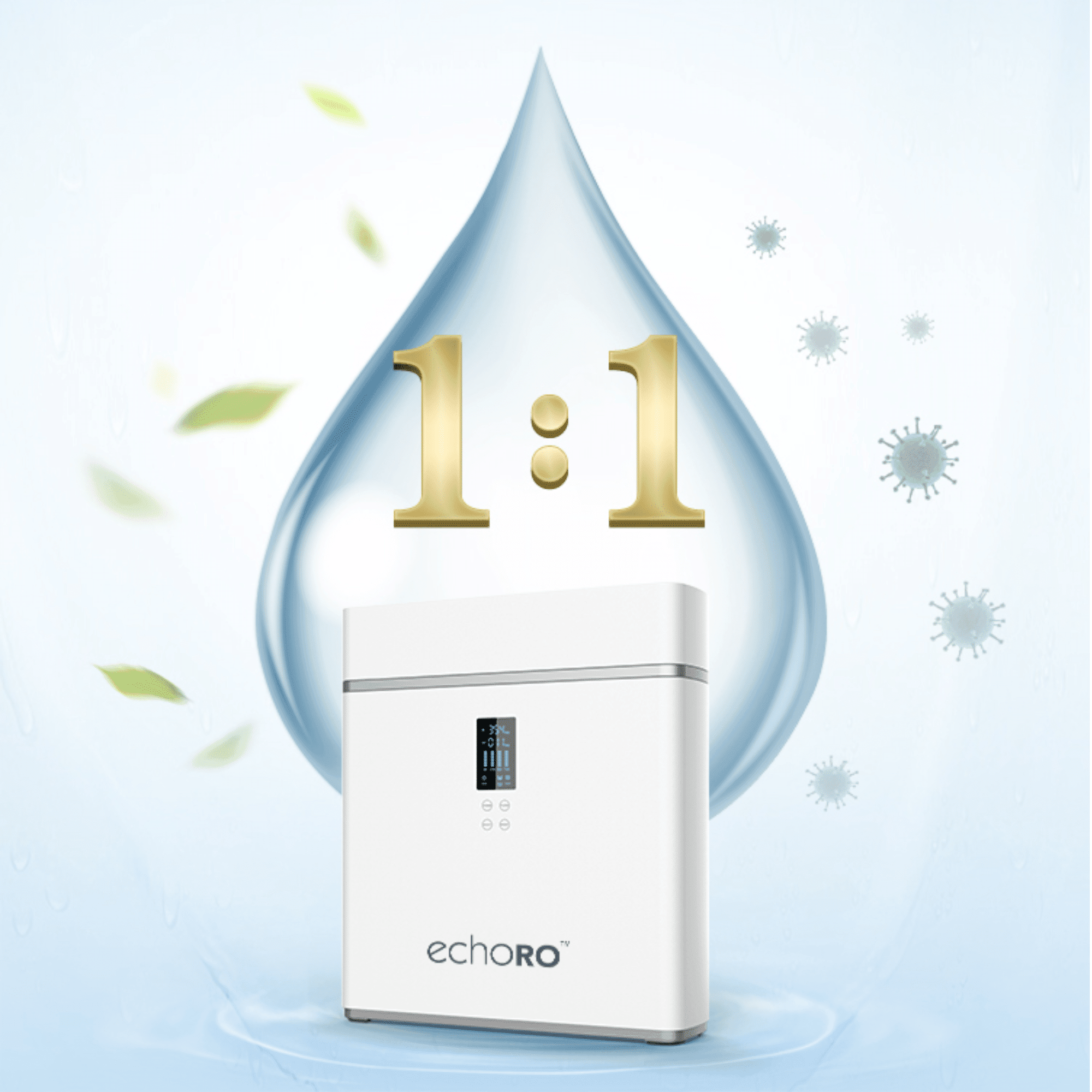 ECHO RO™ Water Filter Machine (Tankless Reverse Osmosis) by Echo Water