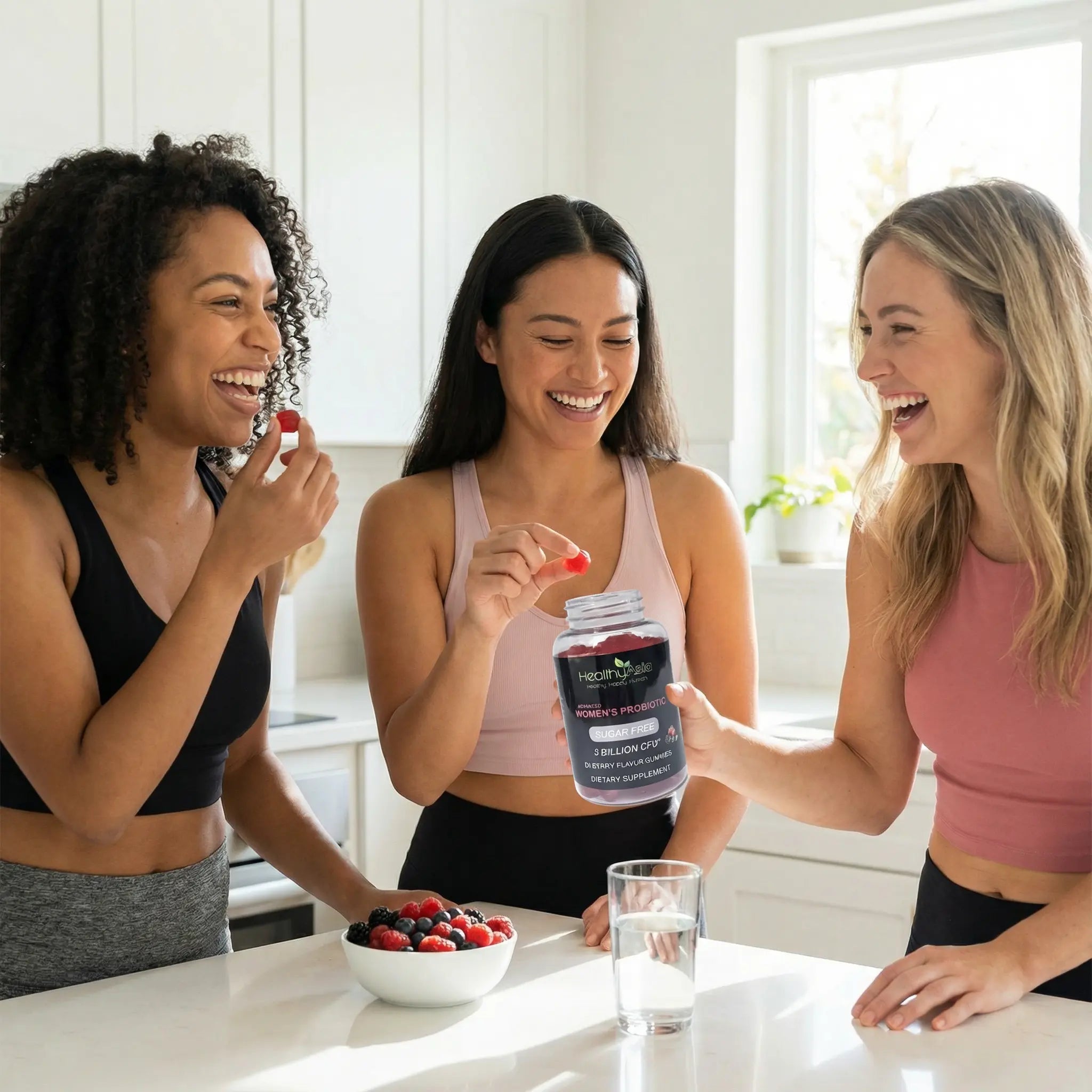 HealthyAsia Black Label Women's Probiotics Gummies - Advanced Formula by HealthyAsia