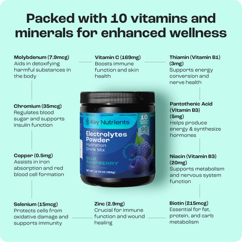 Electrolyte Recovery Plus Powder (Sugar-Free) by Key Nutrients