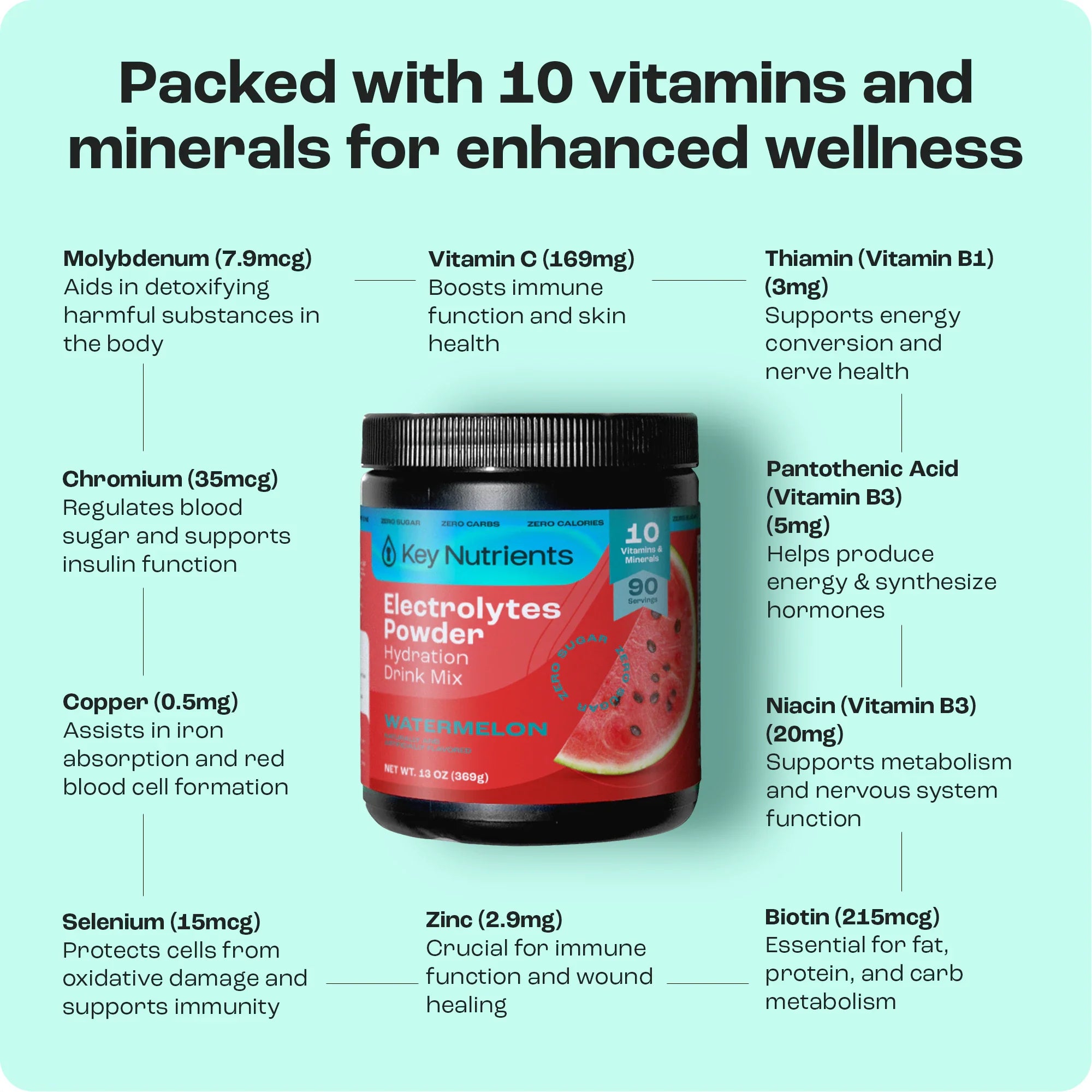 Electrolyte Recovery Plus Powder (Sugar-Free) by Key Nutrients
