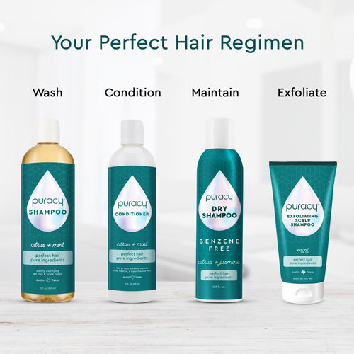 Dry Shampoo (Benzene & Silicone-Free, Color-Safe) by Puracy