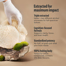 Lion's Mane Mushroom Extract Powder by FreshCap Mushrooms
