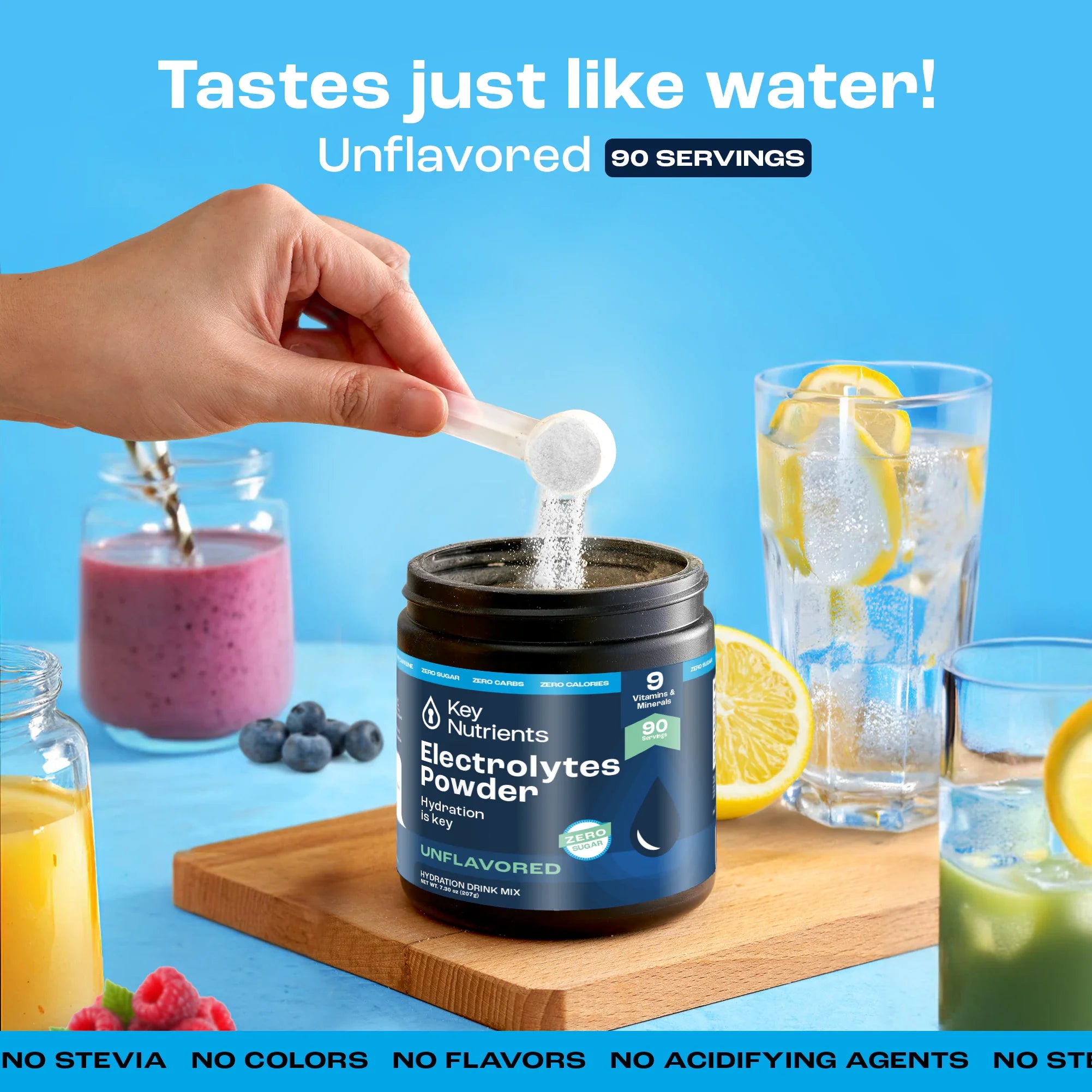 Electrolyte Recovery Plus Powder (Sugar-Free) by Key Nutrients