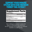 Turkey Tail Mushroom Extract Capsules by FreshCap Mushrooms