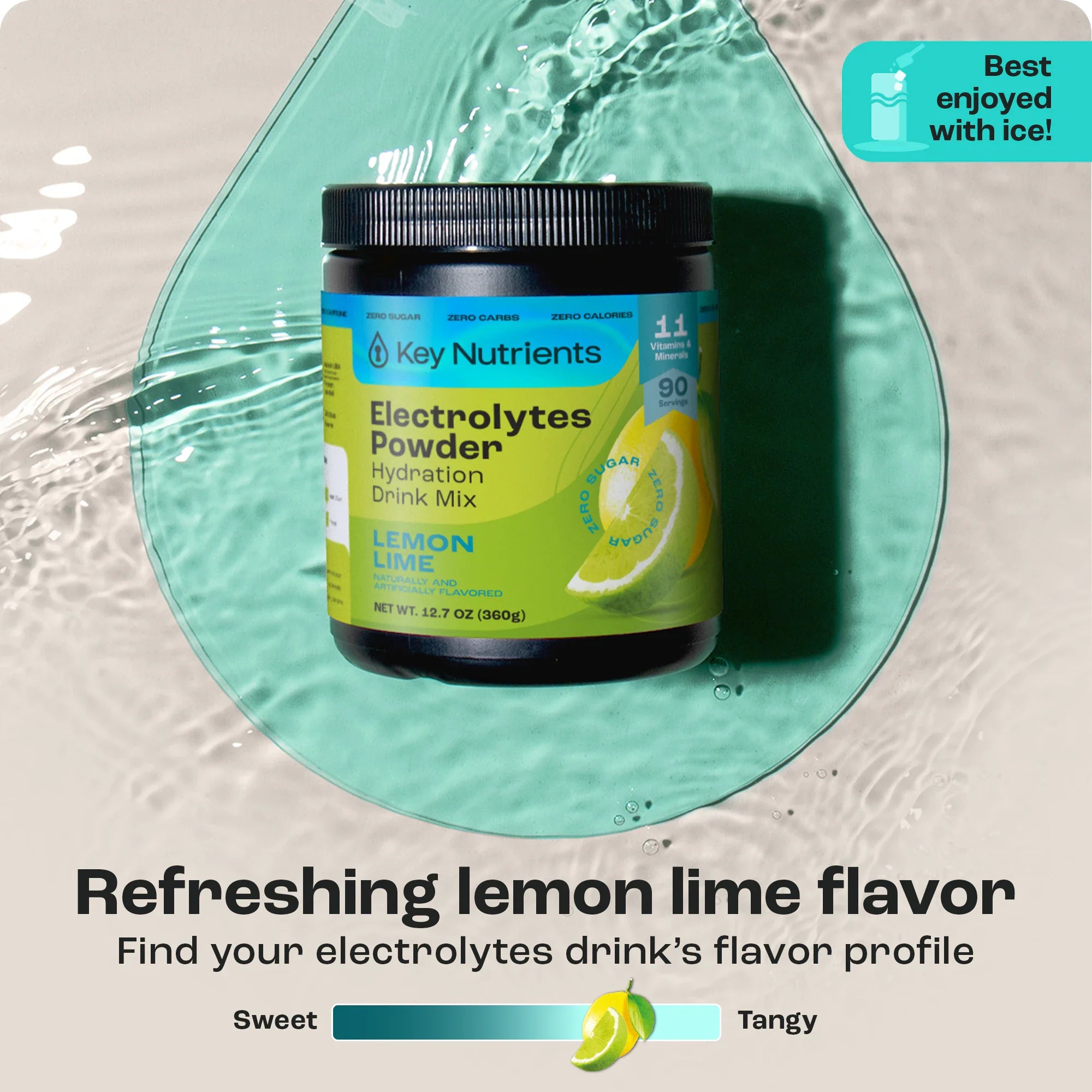 Electrolyte Recovery Plus Powder (Sugar-Free) by Key Nutrients