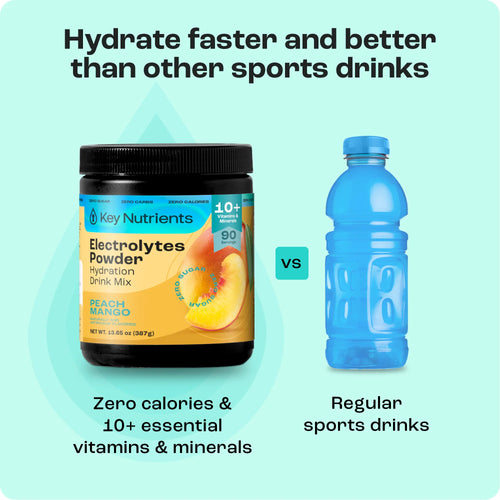 Electrolyte Recovery Plus Powder (Sugar-Free) by Key Nutrients