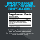 Turkey Tail Mushroom Extract Capsules by FreshCap Mushrooms