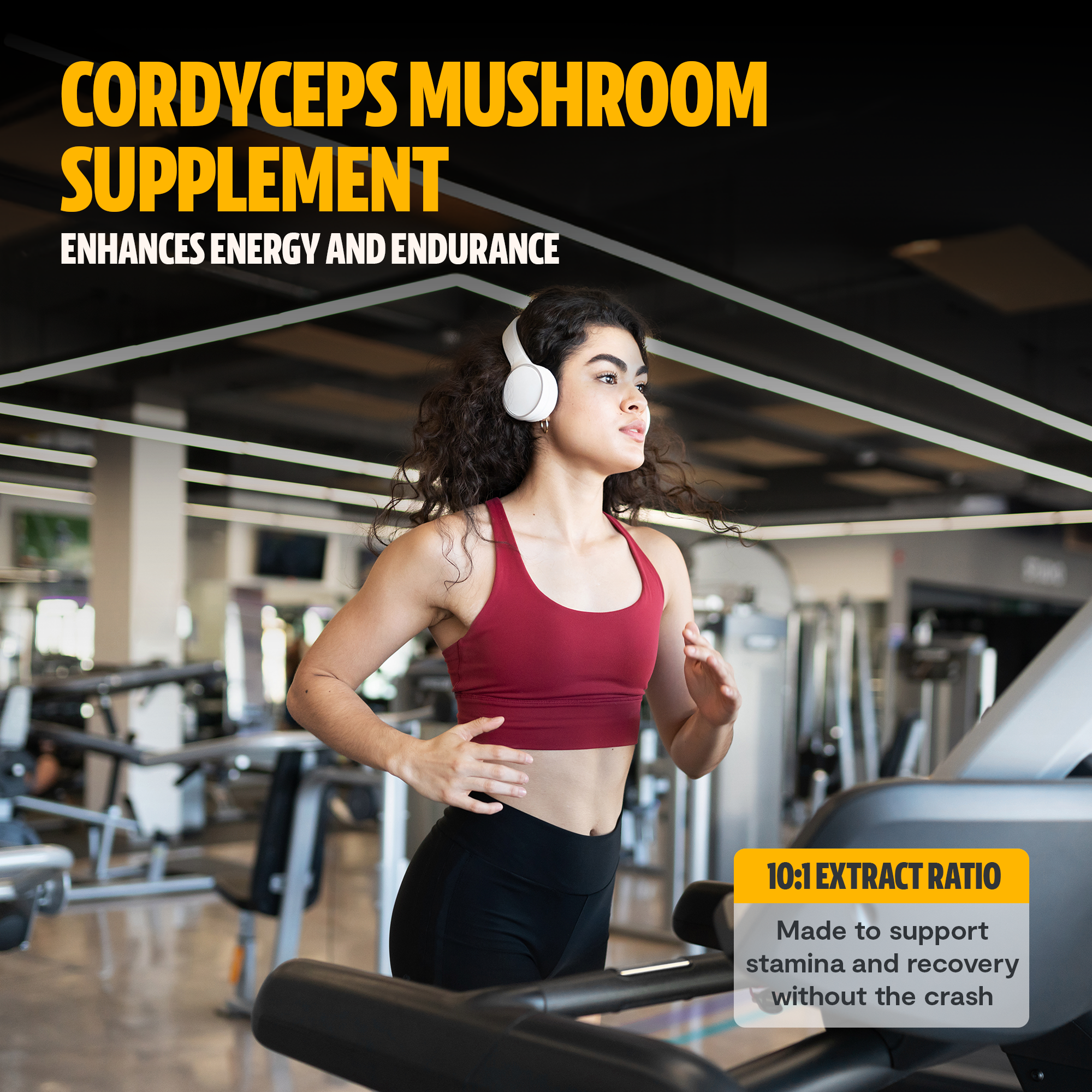 Cordyceps Mushroom Extract Powder by FreshCap Mushrooms