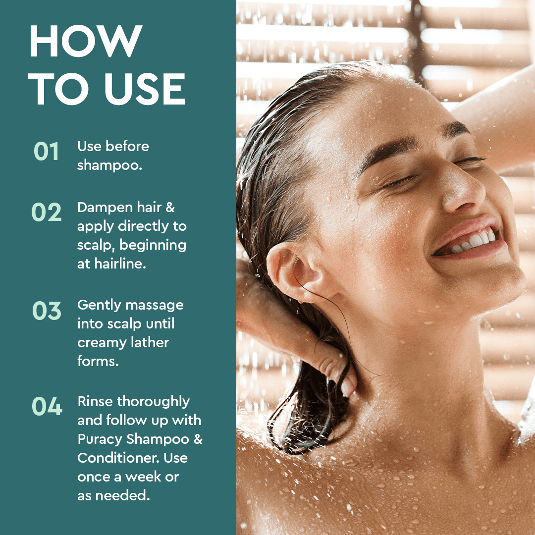 Exfoliating Scalp Shampoo by Puracy