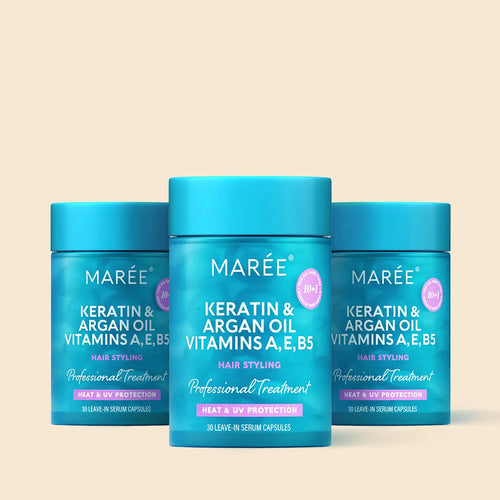 Oil Capsules For Frizzy Hair by Maree