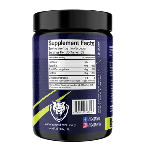 HEEL STRIKE (Hydrolyzed Collagen) by 6AM RUN
