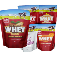 Whey Protein Isolate Flight   Try 5 flavors!