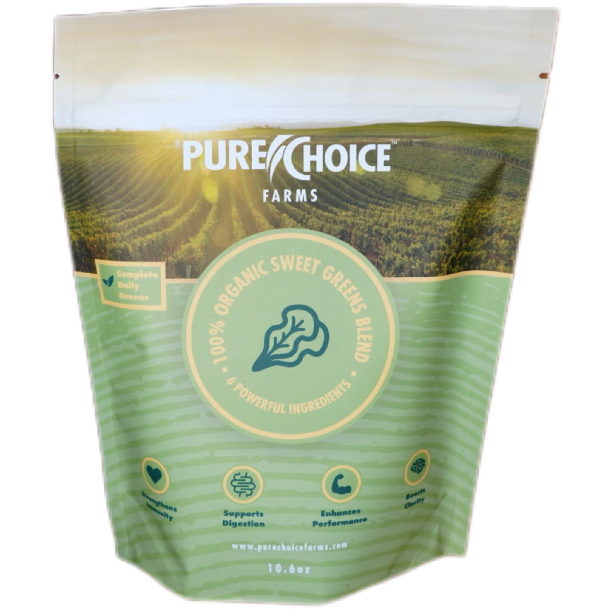 Sweet Greens & Organic Tropics by Pure Choice Farms
