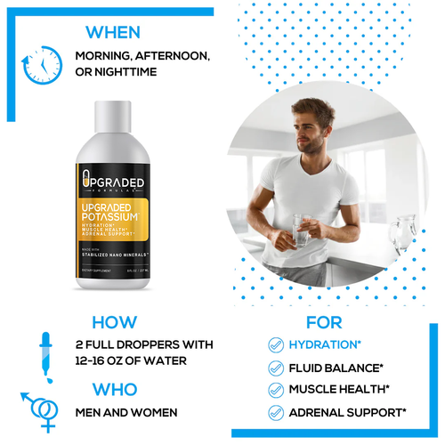 Upgraded Potassium 8 oz by Upgraded Formulas®