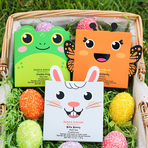 Nature Animals Assorted Pack by Spongellé