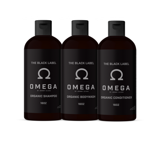 Black Label Shower Set by Johnny Slicks