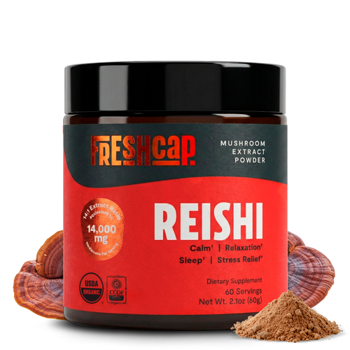 Reishi Mushroom Extract Powder by FreshCap Mushrooms