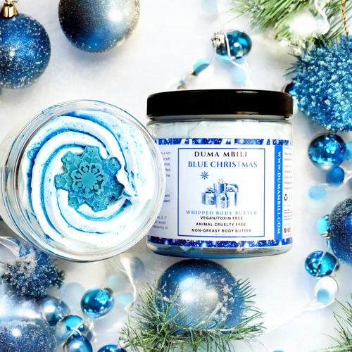 Blue Christmas Whipped Body Butter by Duma Mbili LLC