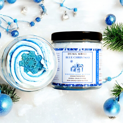 Blue Christmas Whipped Body Butter by Duma Mbili LLC