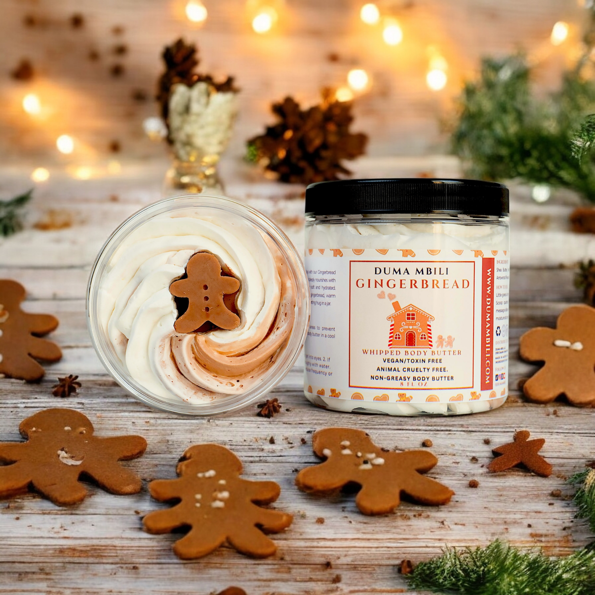 Gingerbread Whipped Body Butter by Duma Mbili LLC