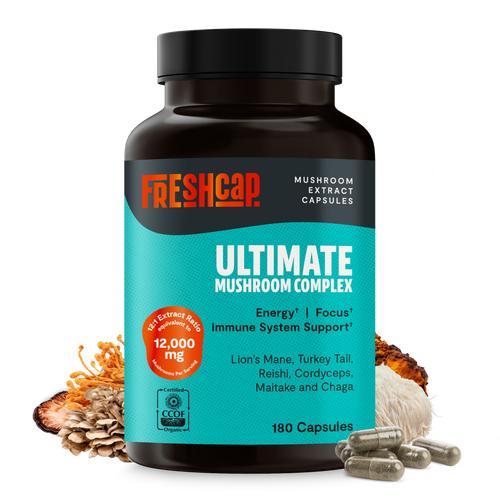 Ultimate Mushroom Complex Capsules by FreshCap Mushrooms
